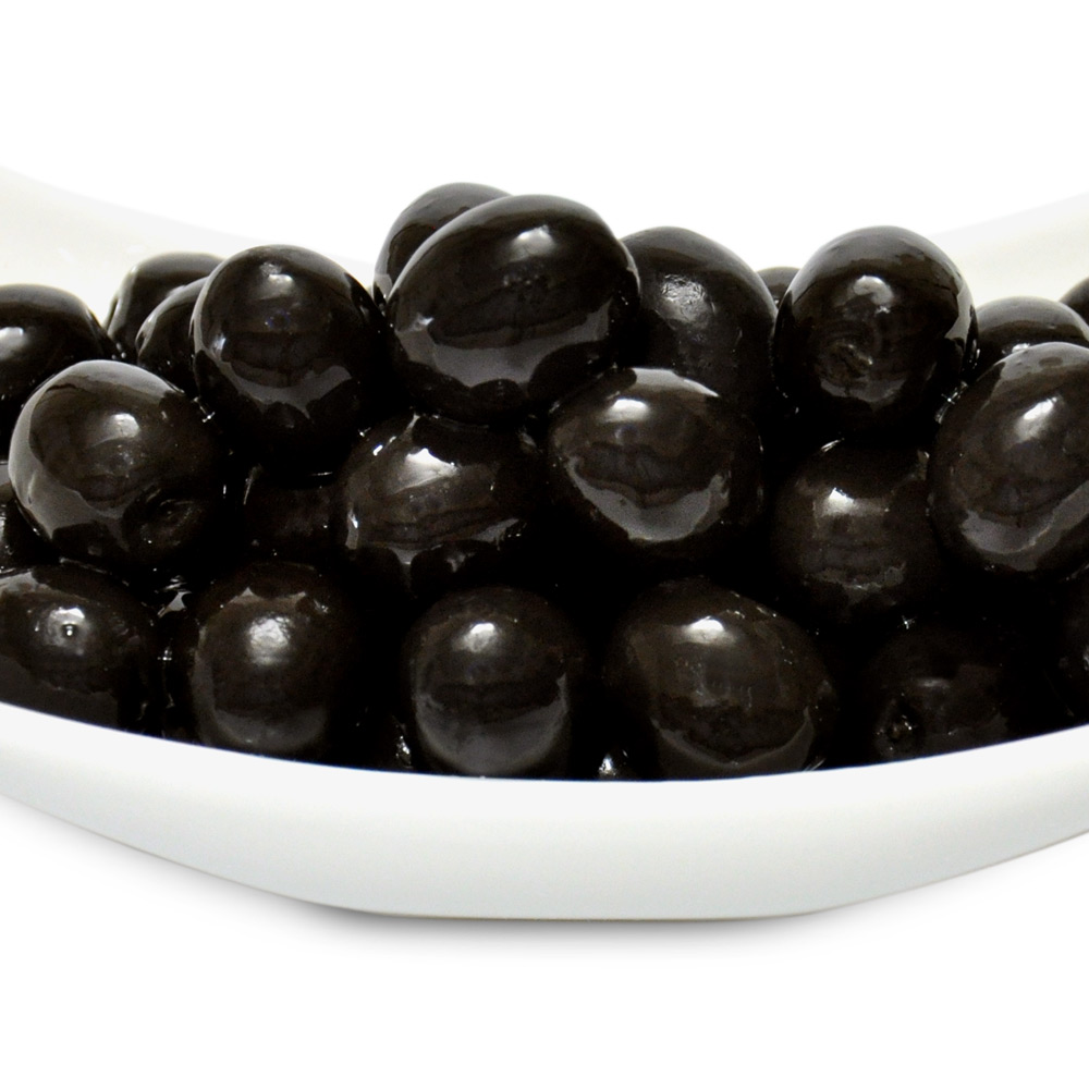 olive nere baresane OLIVE NERE tipo BARESANE (bustina da 200 Gr.) - immagine 1